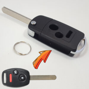 Honda Remote Key Flip Shell 3 buttons