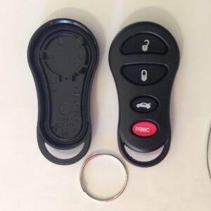 Remote Keyless Case Shell SHL4 for Chrysler, Dodge, Jeep
