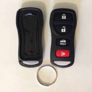Remote SHELL for Nissan 4 Buttons