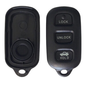Remote CASE / SHELL for Toyota Vehicles 4 Buttons - ROUND PANIC