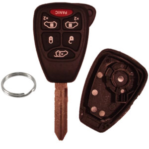 Chrysler Dodge Jeep Remote Key CASE / SHELL - 6 Buttons 2C