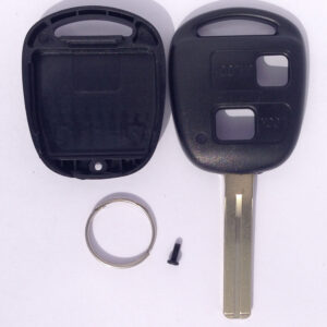 Remote Key Replacement Case 2 Button Short Blade 42mm For Lexus