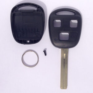 Remote Key Replacement Case 3 Button Long Blade 48mm For Lexus