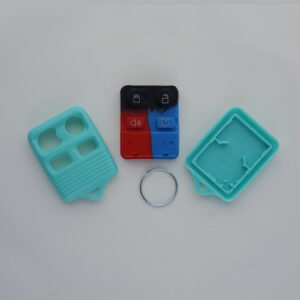 4 Buttons Remote Case / Shell For Ford Remotes LIGHT BLUE – EMPTY SHELL ONLY