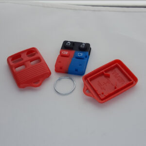 4 Buttons Remote Case / Shell For Ford Remotes RED – EMPTY SHELL ONLY