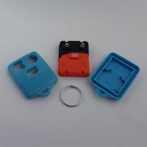 3 Buttons Remote Case / Shell For Ford Remotes LIGHT BLUE – EMPTY SHELL ONLY