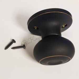 Dummy Door Knob STATIONARY Oiled Rubbed Bronze / ORB
