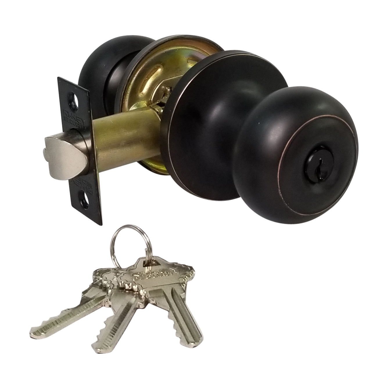 DoorKnob Lock Entry Sc1 ORB
