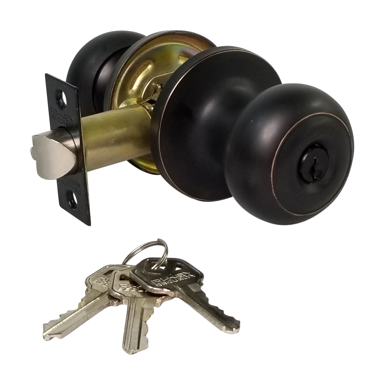 DoorKnob Lock Entry Kw1 ORB