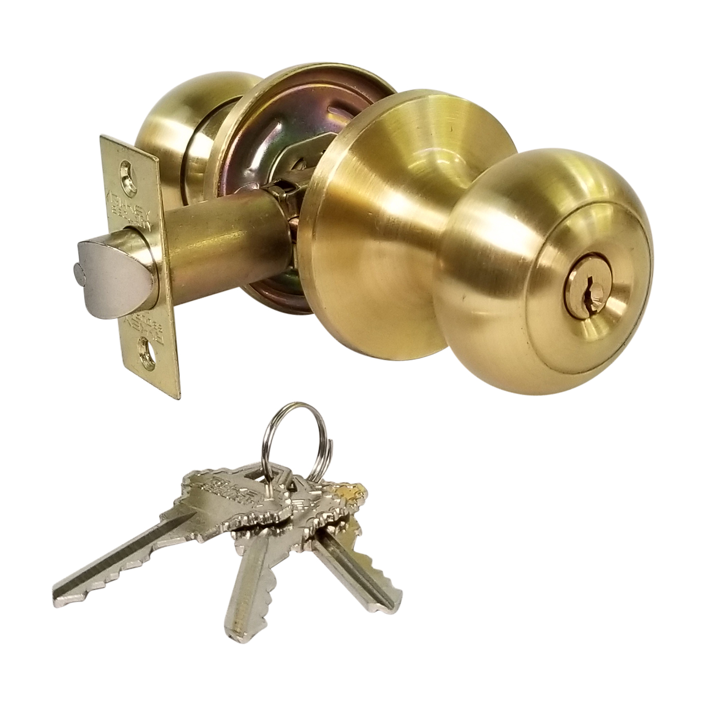 DoorKnob Lock Entry Sc1 SB