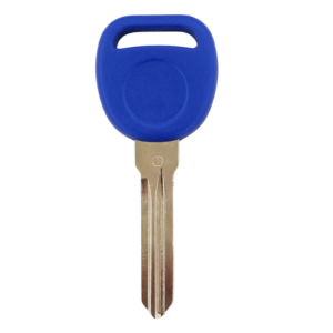 B111-BU Transponder Key For GM Vehicles in Blue