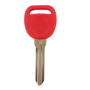 B111-RD Transponder Key For GM Vehicles in Red