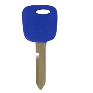 H72 Transponder Key Blue For Ford Lincoln Vehicles Uncut Key By K3Y