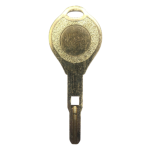INF90-G Golden Uncut Key For Infiniti Q45 Vehicle By K3Y