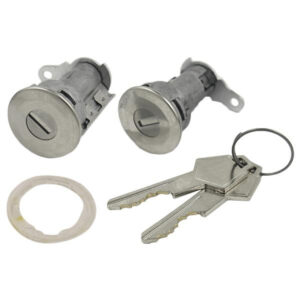 DL1502 Door Lock Cylinder Set Coded With 2 Keys For GM Vehicles By K3Y