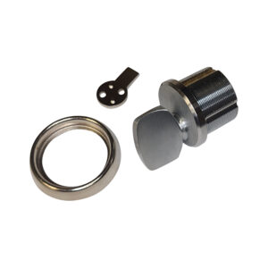 T-Turn Mortise Cylinder 1" Solid Brass Tumb-turn