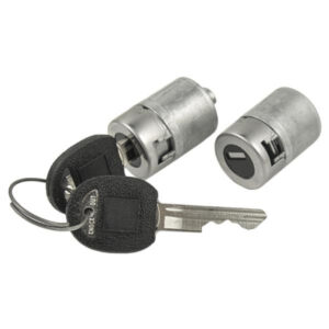 DL1539 Door Lock Cylinder Set with 2 Keys For GMC Chevrolet Vehicles