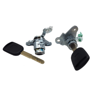 Driver and Passenger Door Lock Cylinder Set For Honda Fit 2007 - 2008 DL-115 By K3Y