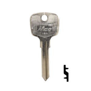 MB15 / HU22 Mechanical Key For Mercedes Benz Vehicles By Ilco
