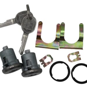608307 Pair of Door Locks For GM Vehicles 1970+ Coded with Two Keys By K3Y