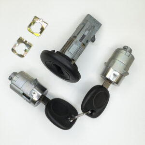 Ignition Switch Cylinder and 2 Door Locks Set For GM Trucks SUV with Two Keys By Ri-Key Security