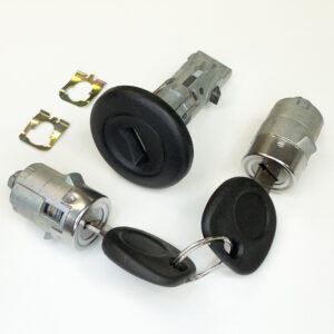 Ignition Switch Cylinder and 2 Door Locks Set For GM Trucks SUV with Two Keys By Ri-Key Security
