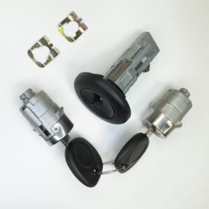 Ignition Switch Cylinder and 2 Door Locks Set For GM Trucks SUV with Two Keys By Ri-Key Security