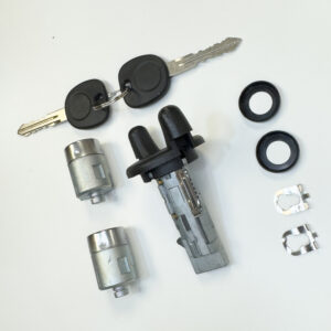 Ignition Cylinder and 2 Door Lock For GM Vehicles with 2 Keys By Ri-Key Security